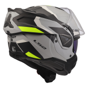 Kaciga LS2 Flip Up FF910 ADVANT II TRIPLE LIGHT siva XXL