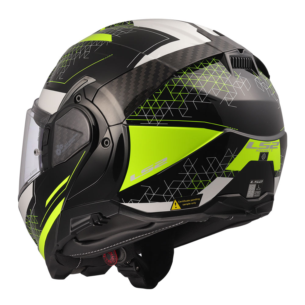 Kaciga LS2 Flip Up FF910 ADVANT II ASTRAL žuta L