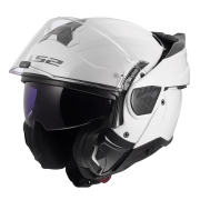 Kaciga LS2 Flip Up FF910 ADVANT II SOLID bela XXL