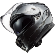 Kaciga LS2 Full Face FF327 CHALLENGER JEANS titanium sa naočarima