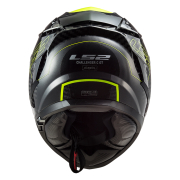 Kaciga LS2 Full Face FF327 CHALLENGER CARBON FOLD žuta sa naočarima