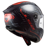 Kaciga LS2 Full Face FF805 THUNDER CARBON SPUTNIK crveno crna