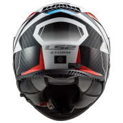 Kaciga LS2 Full Face FF800 STORM II RACER crveno plava sa naočarima S