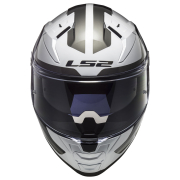 Kaciga LS2 Full Face FF811 VECTOR II METRIC belo titanium sa naočarima 3XL