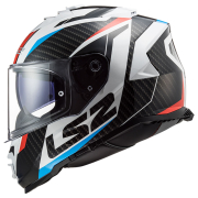 Kaciga LS2 Full Face FF800 STORM II RACER crveno plava sa naočarima 3XL