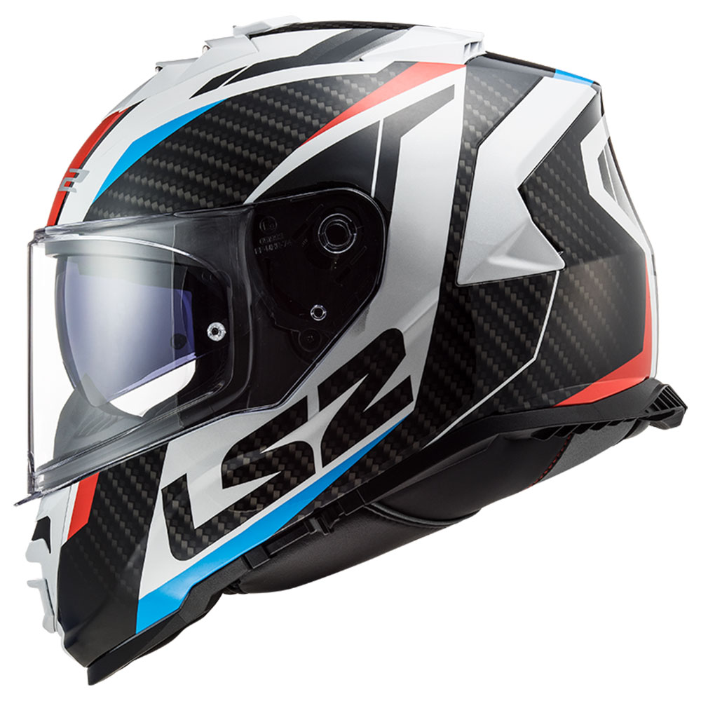 Kaciga LS2 Full Face FF800 STORM II RACER crveno plava sa naočarima 3XL