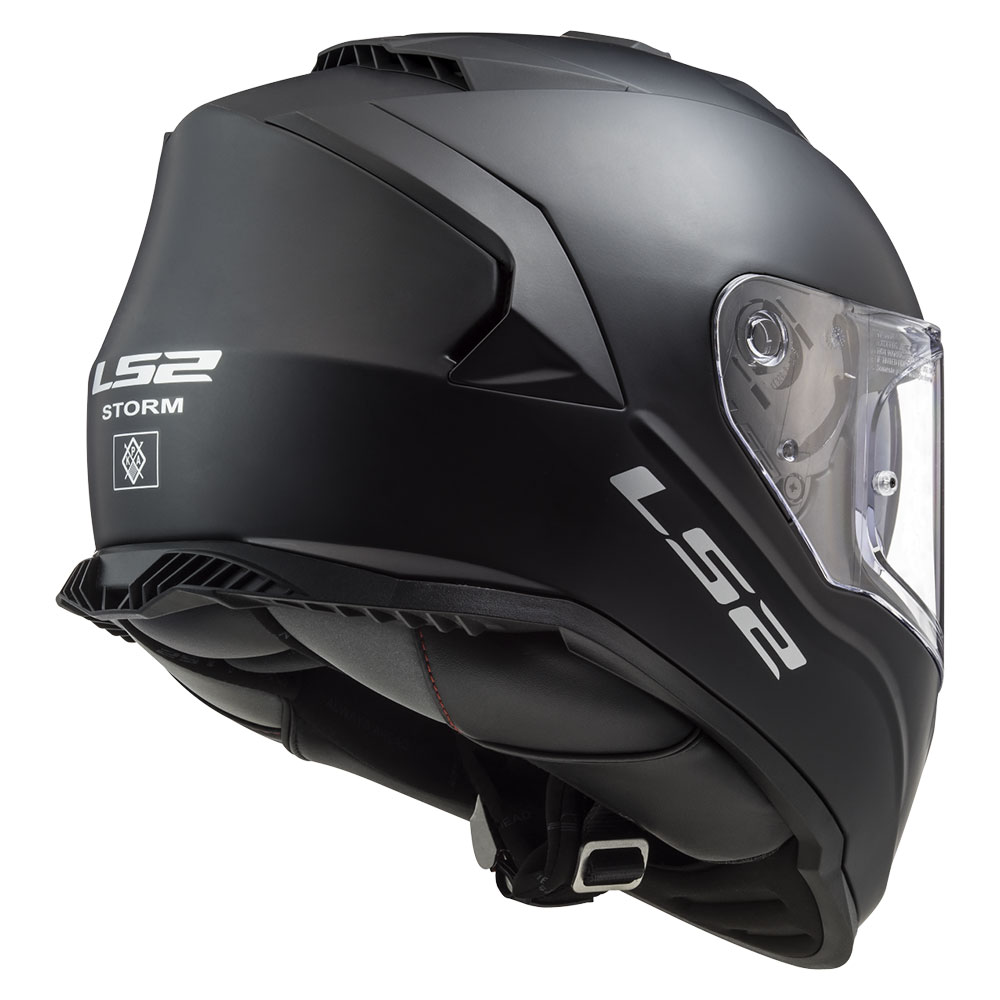 Kaciga LS2 Full Face FF800 STORM II mat crna sa naočarima L