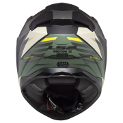 Kaciga LS2 Full Face FF811 VECTOR II  ABSOLUTE crno siva sa naočarima 3XL