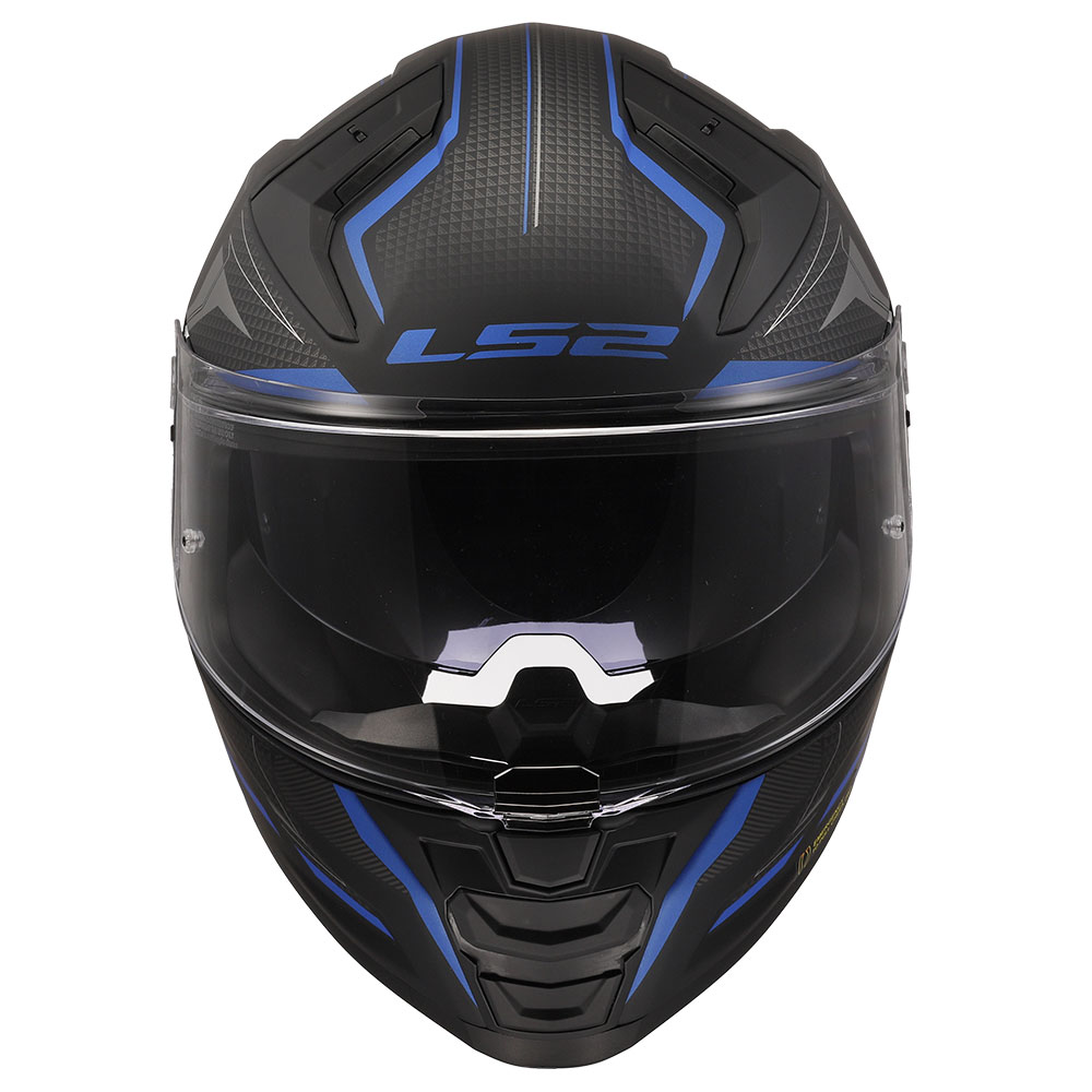 Kaciga LS2 Full Face FF811 VECTOR II ALIZER crno plava sa naočarima 3XL