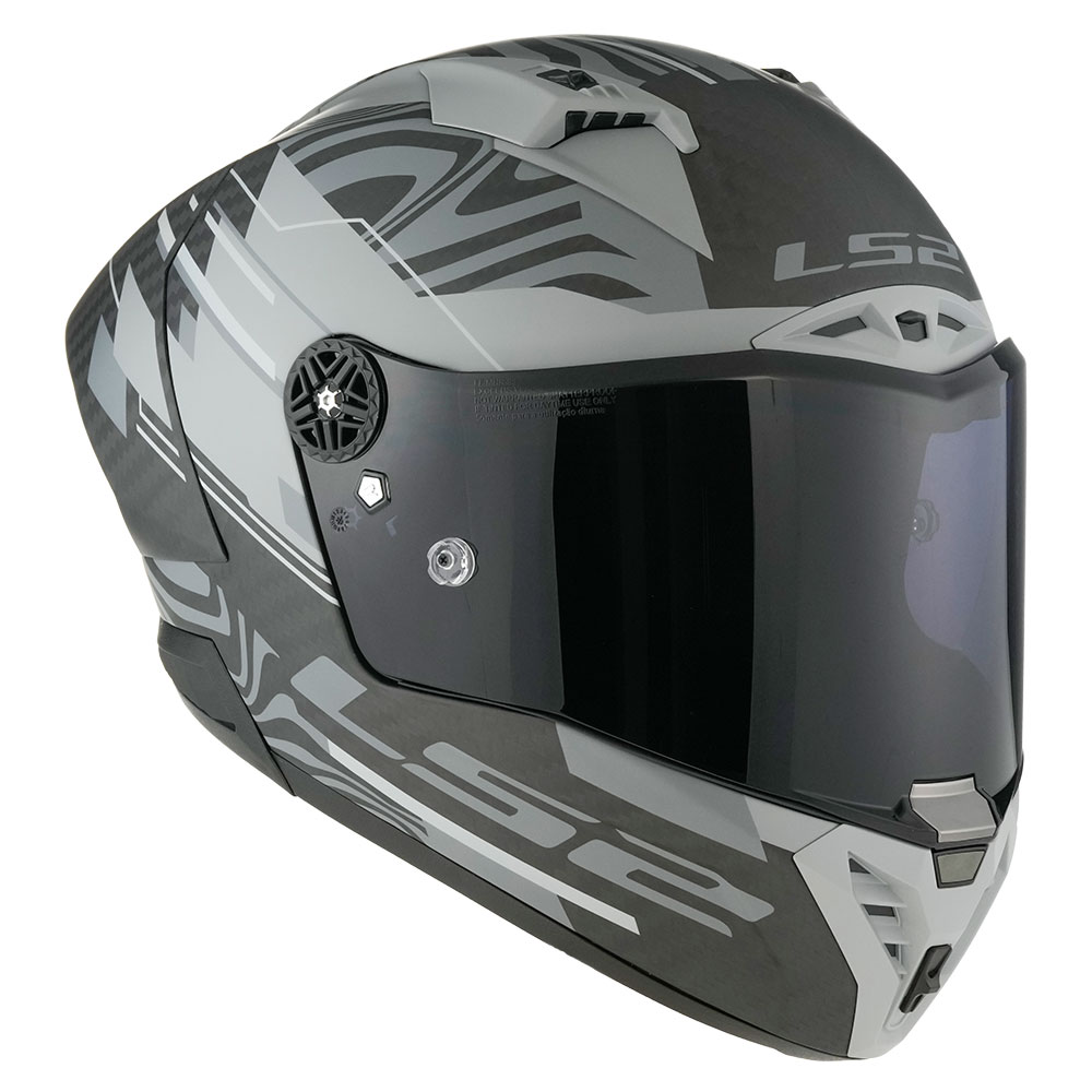 Kaciga LS2 Full Face FF805 THUNDER CARBON GP AERO POLAR crna M