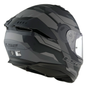 Kaciga LS2 Full Face FF808 STREAM II SHADOW titanium siva sa naočarima