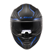 Kaciga LS2 Full Face FF811 VECTOR II ALIZER crno plava sa naočarima XL