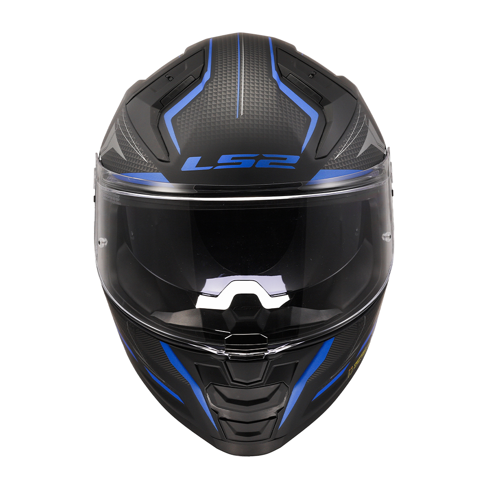 Kaciga LS2 Full Face FF811 VECTOR II ALIZER crno plava sa naočarima XL