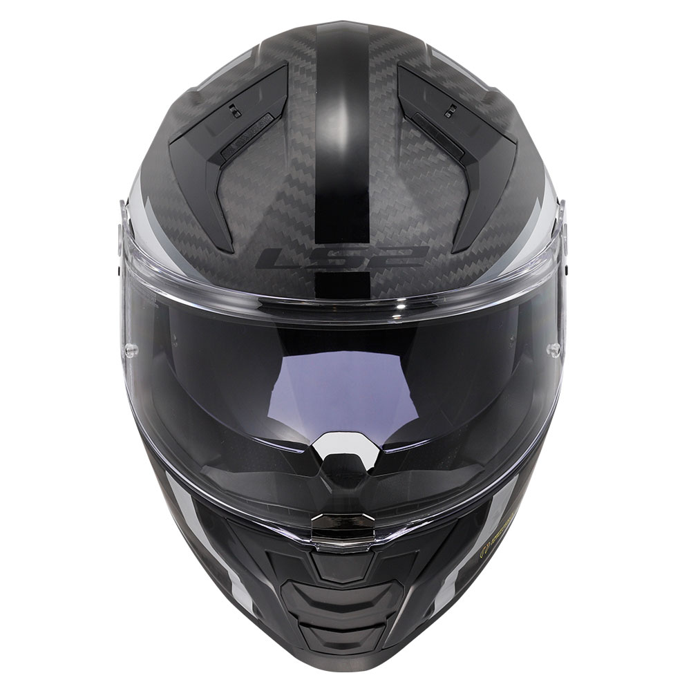 Kaciga LS2 Full Face FF811 VECTOR II CARBON GRID mat crno siva sa naočarima