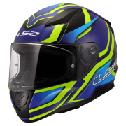 Kaciga LS2 Full Face FF353 RAPID II FLITZ žuto plava L