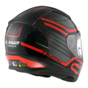 Kaciga LS2 Full Face FF353 RAPID II CIRCUIT crno crvena
