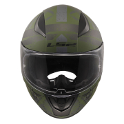 Kaciga LS2 Full Face FF353 RAPID II THUNDER BIRDS vojna zelena