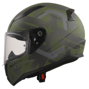 Kaciga LS2 Full Face FF353 RAPID II THUNDER BIRDS vojna zelena