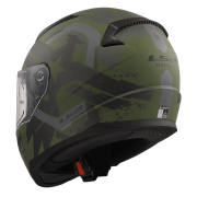 Kaciga LS2 Full Face FF353 RAPID II THUNDER BIRDS vojna zelena