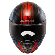 Kaciga LS2 Full Face FF353 RAPID II ZOMBIE crno crvena