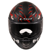 Kaciga LS2 Full Face FF353 RAPID II KAIJU crno belo crvena