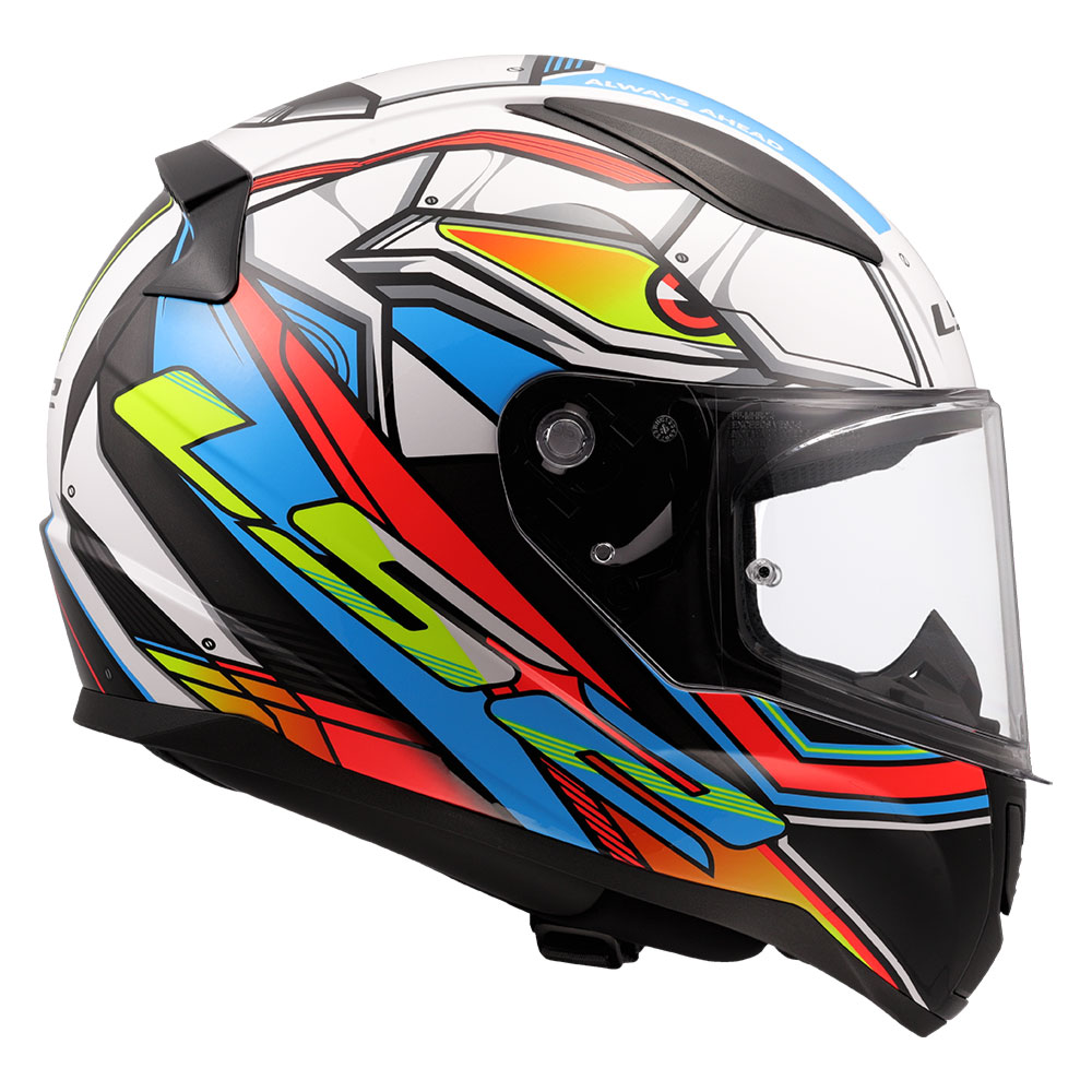 Kaciga LS2 Full Face FF353 RAPID II XDRON belo narandžasta M