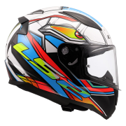 Kaciga LS2 Full Face FF353 RAPID II XDRON belo narandžasta XL