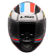 Kaciga LS2 Full Face FF353 RAPID II XDRON belo narandžasta XL