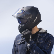 Kaciga LS2 Full Face FF800 STORM II mat crna sa naočarima