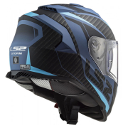 Kaciga LS2 Full Face FF800 STORM II RACER mat crno plava sa naočarima