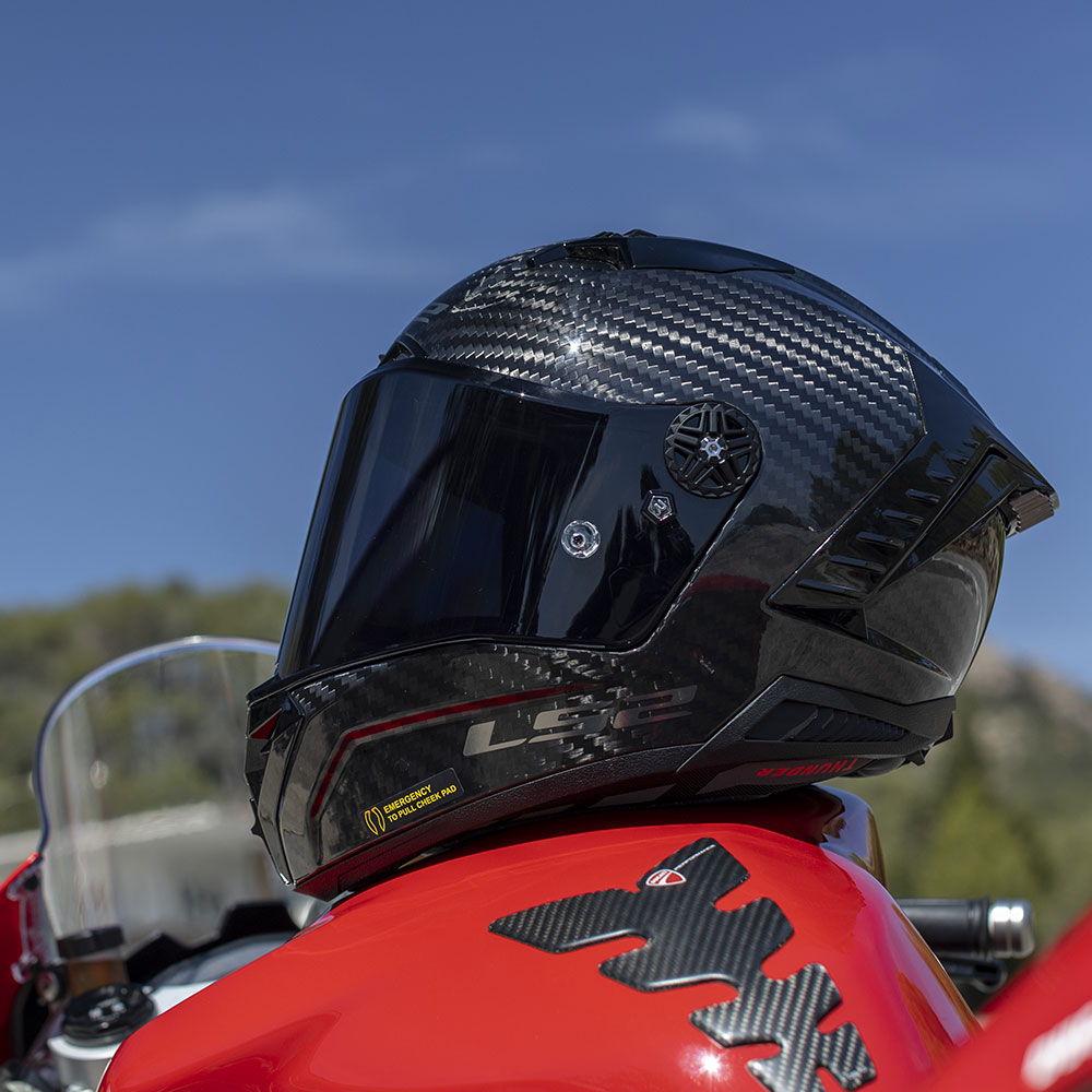 Kaciga LS2 Full Face FF805 THUNDER CARBON 06