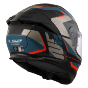 Kaciga LS2 Full Face FF808 STREAM II ROAD crno plava sa naočarima