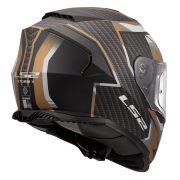 Kaciga LS2 Full Face FF800 STORM II TRACKER crno zlatna M