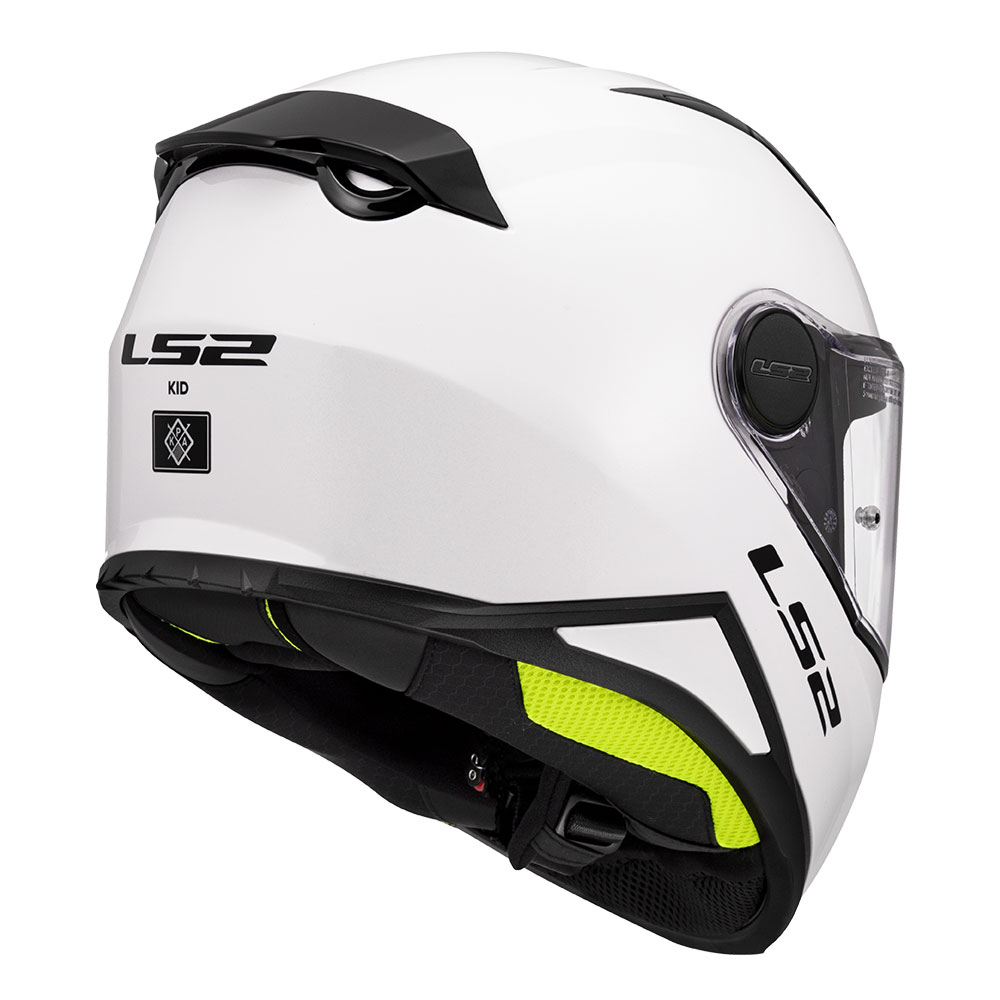 Kaciga LS2 Full Face FF812 KID SOLID dečija bela L