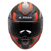 Kaciga LS2 Full Face FF353 RAPID II FLITZ narandžasto siva XL