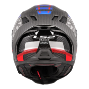 Kaciga LS2 Full Face FF807 DRAGON CARBON TRAX plavo crvena XL