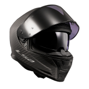 Kaciga LS2 Full Face FF811 VECTOR II MAT CARBON sa naočarima XL