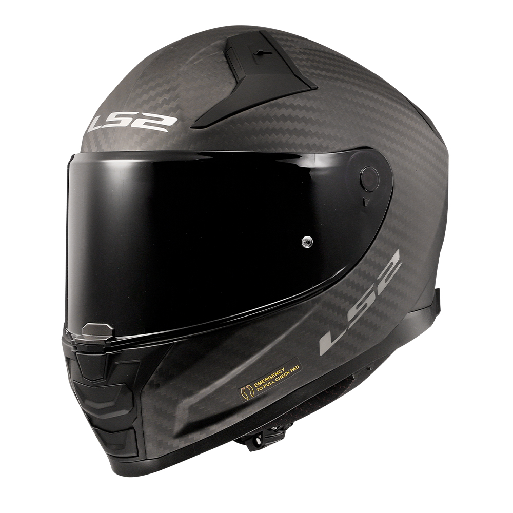 Kaciga LS2 Full Face FF811 VECTOR II MAT CARBON sa naočarima XL