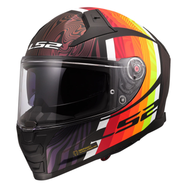 Kaciga LS2 Full Face FF811 VECTOR II FREEDOM crno šarena M