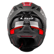 Kaciga LS2 Full Face FF807 DRAGON CARBON TRAX crvena S