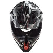 Kaciga LS2 Cross MX700 SUBVERTER EVO II ARCHED crno sivo titanium XL