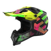 Kaciga LS2 Cross MX700 SUBVERTER EVO II CHROMATIC crno hrom XL