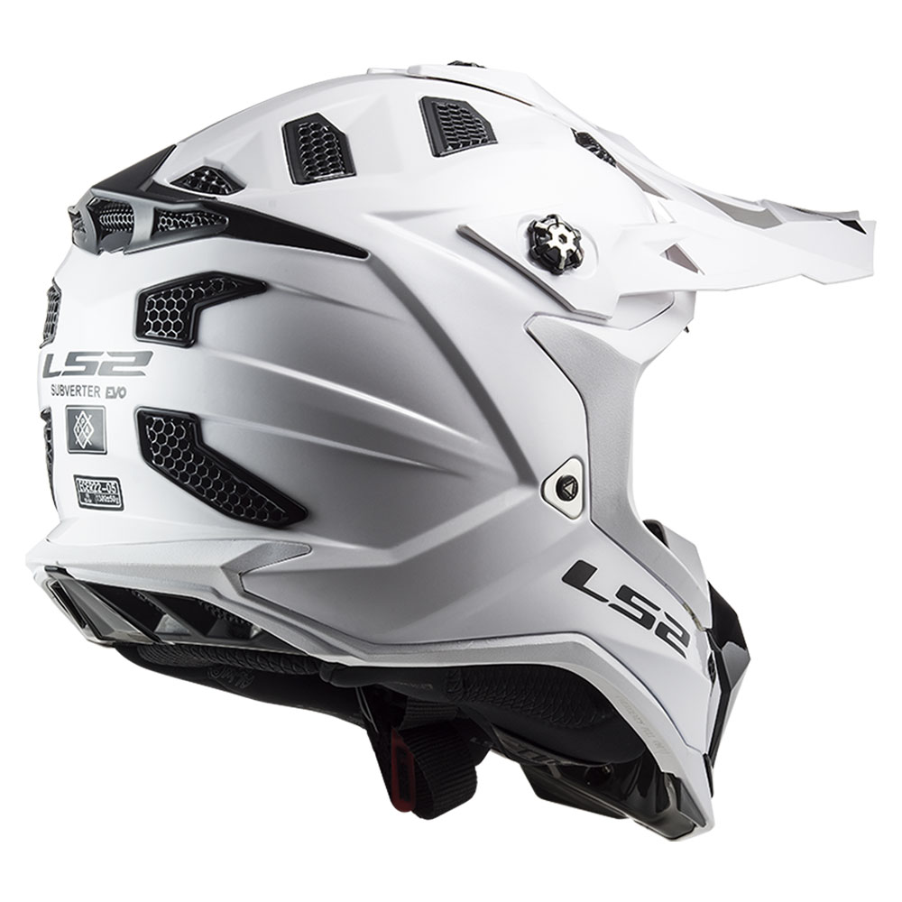 Kaciga LS2 Cross MX700 SUBVERTER EVO II sjajno bela XL