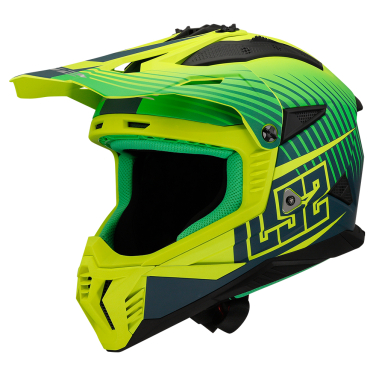 Kaciga LS2 Cross MX708 FAST II DUCK zelena L