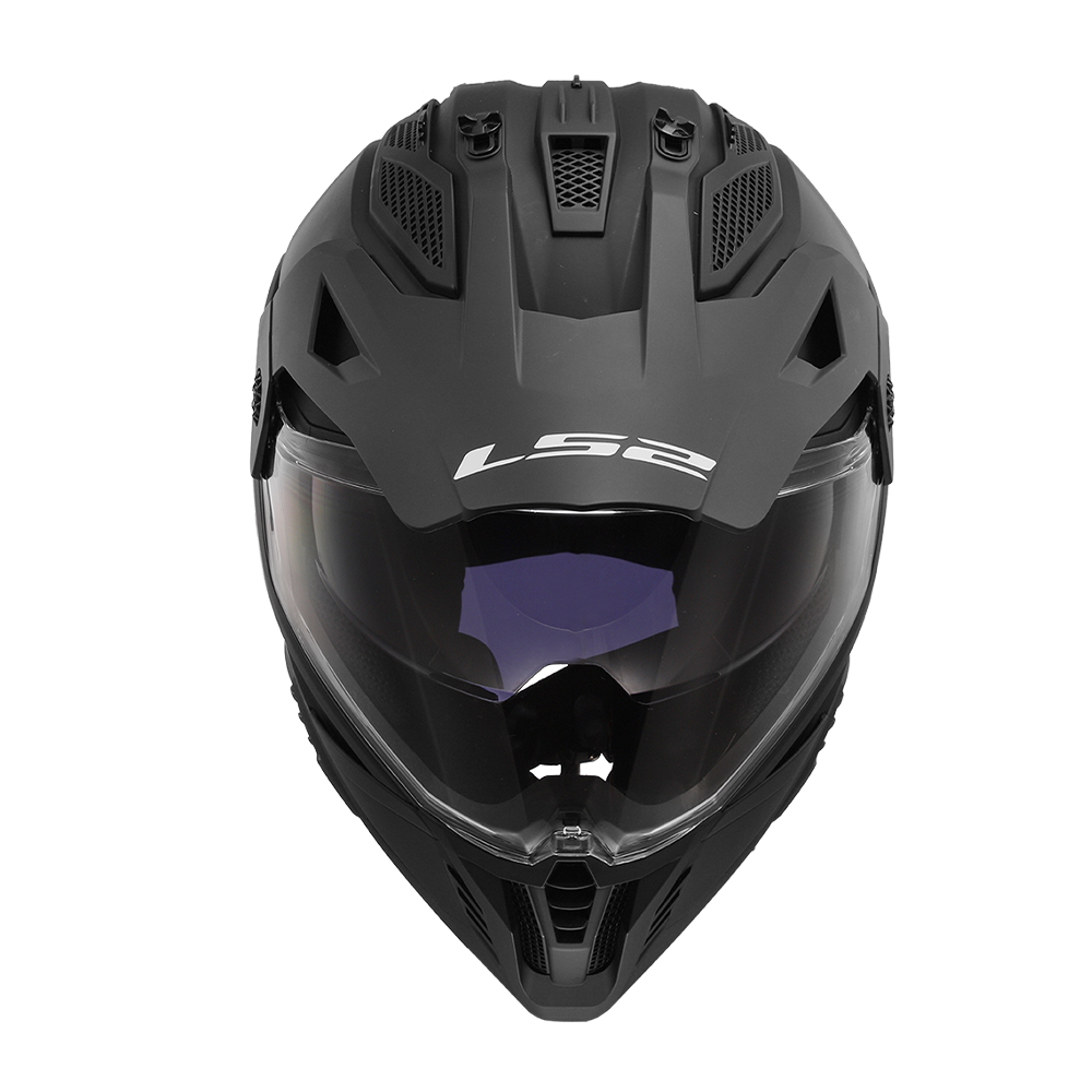 Kaciga LS2 Cross MX702 PIONEER II mat crna XXL