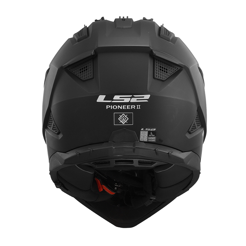 Kaciga LS2 Cross MX702 PIONEER II mat crna XXL