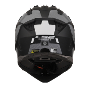 Kaciga LS2 Cross MX702 PIONEER II HILL mat crno bela L