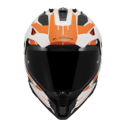 Kaciga LS2 Cross MX702 PIONEER II NAMIB belo narandžasta M