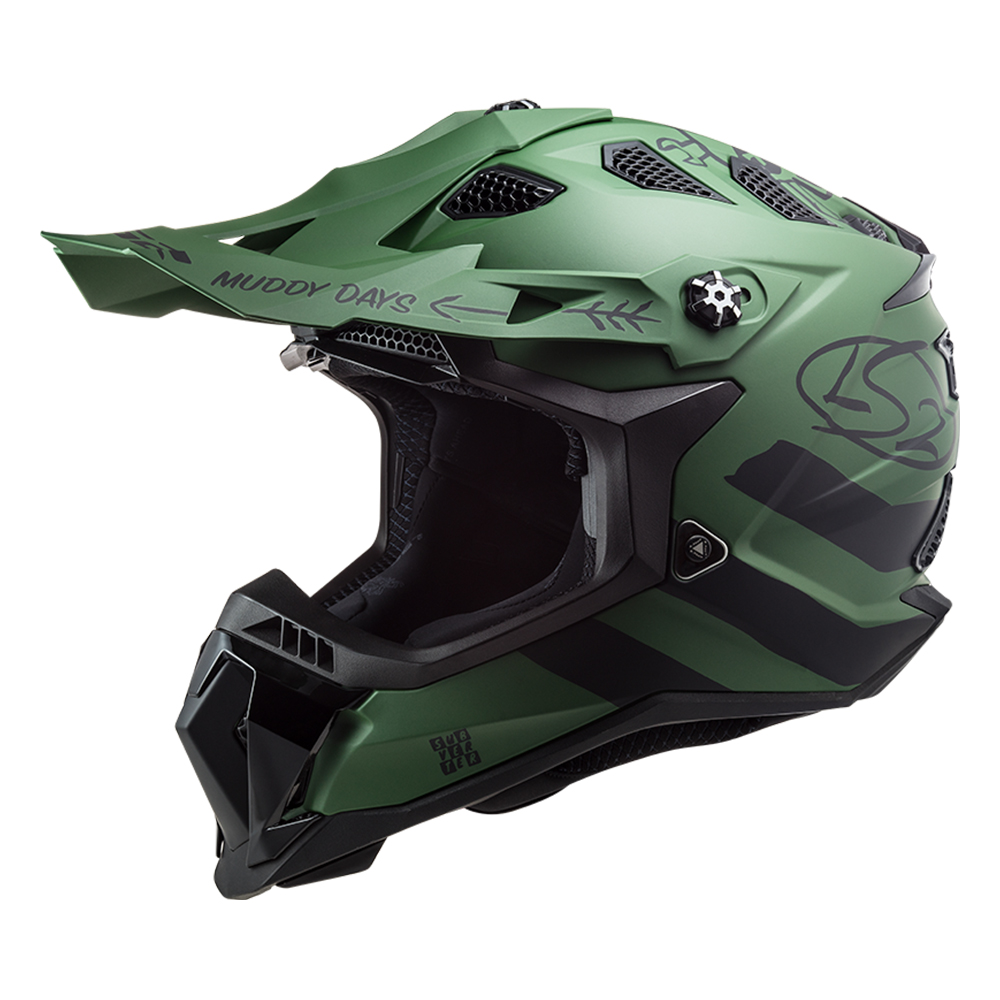 Kaciga LS2 Cross MX700 SUBVERTER CARGO zelena