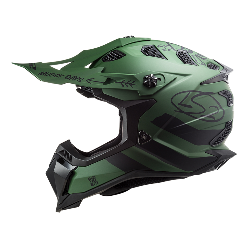 Kaciga LS2 Cross MX700 SUBVERTER CARGO zelena